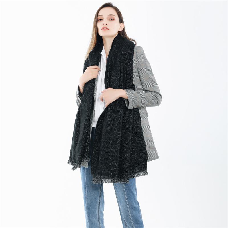 

198*70cm Cashmere imitation Shawl Scarf Autumn Winter Scarves Men Foulard Square Hijab Ladies wrap muffler pareo female hijab