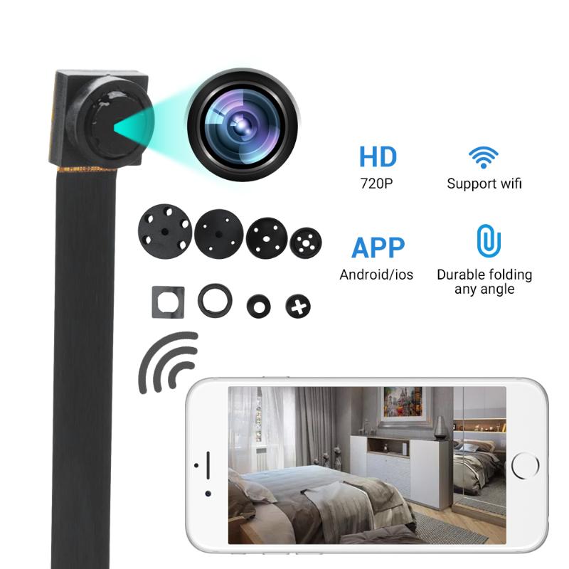 

1080P Mini Camera Wifi 3000 mAh P2P Remote Control HD micro Camcorder Wireless Small Action Cameras Go pro Support 128G TF Card