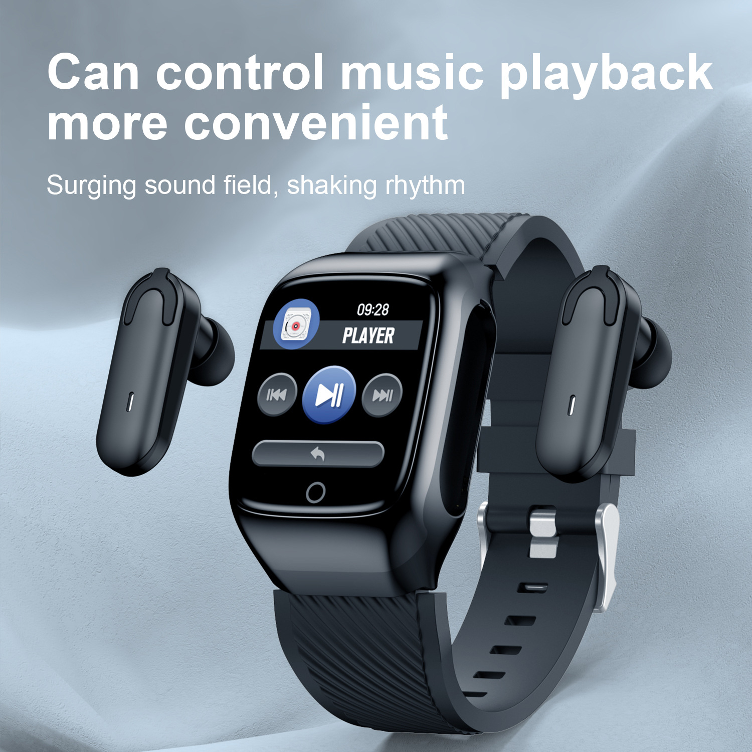 

Smart Watch Headset 2N1 Men Bluetooth Call Wristband IP67 Waterproof Blood Pressure Heart Rate Fitness Tracker Sport Watch for Android phone