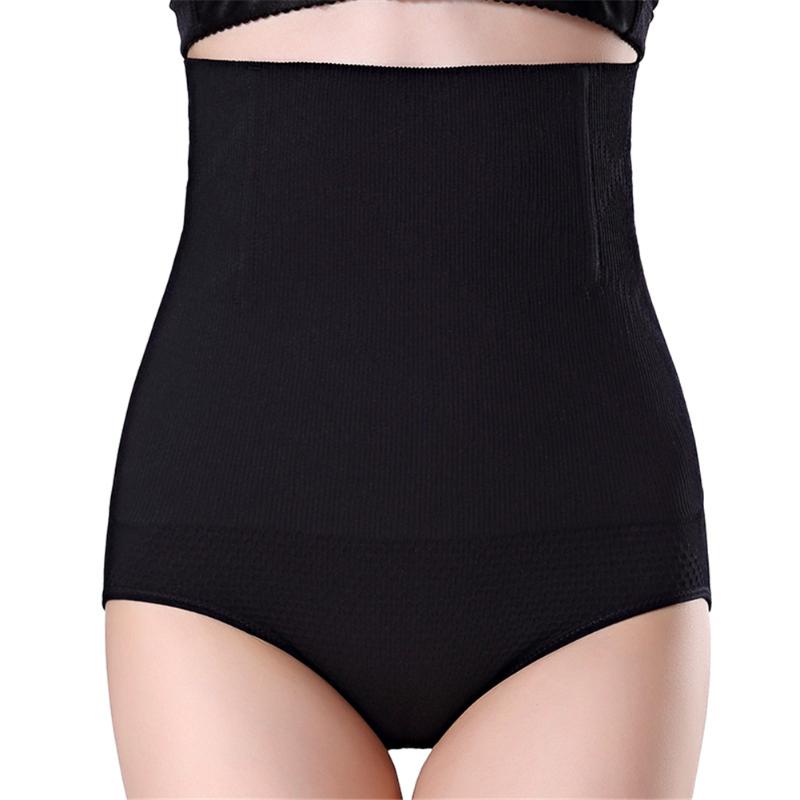 

Waist Support Breathable Women High Shaping Panties Enhanced Body Shaper Slimming Tummy Underwear Panty Shapers, Black
