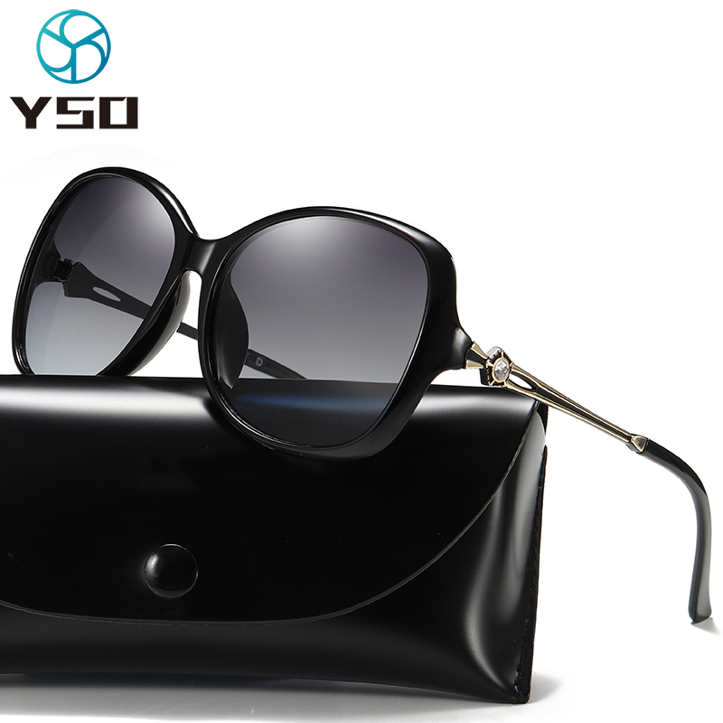 

YSO 2020 Women Sunglasses Fashion Oversized Polarized UV Protection Tac Lens Glasses For Women Ladies Car Driving Sunglasses 409