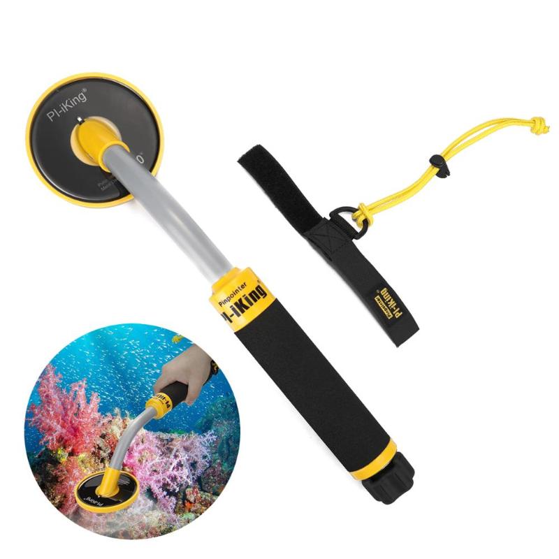 

Handheld Professional Underwater Depth Metal Detector Waterproof Metal Finder LED 30m Pulse Induction PI Targeting Pinpointer
