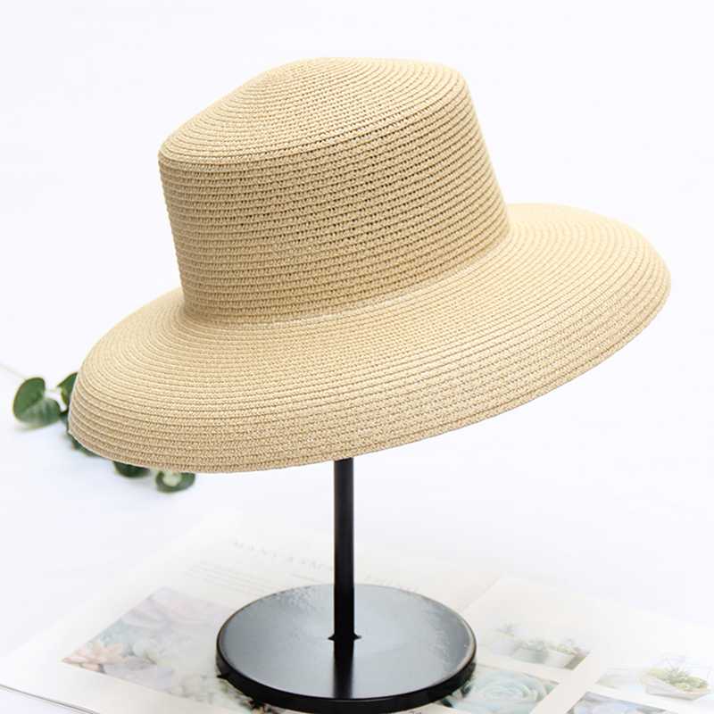 

MYZOPER 2020 New Fashion Korean Version Solid Color Beach Hat Casual Tide Adjustable Summer Straw Hat Women'S Cap, 02