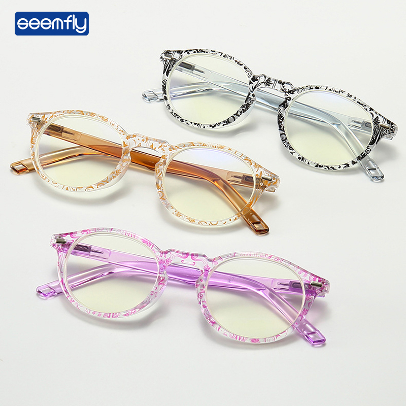 

Seemfly Anti-blue Reading Glasses High Definition Anti-fatigue Presbyopic Glasses For Elderly +1.0 +1.5 +2.0 +2.5 +3.0 +3.5 +4.0