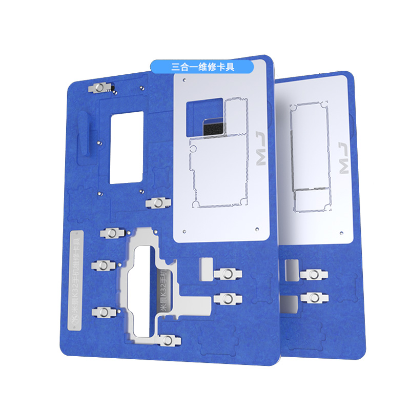 

Mijing K32 Phone Repair Fixture 3 in 1 for Phone 11 11 pro pro max Motherboard CPU Nand Logic Board Repair Holder Jig