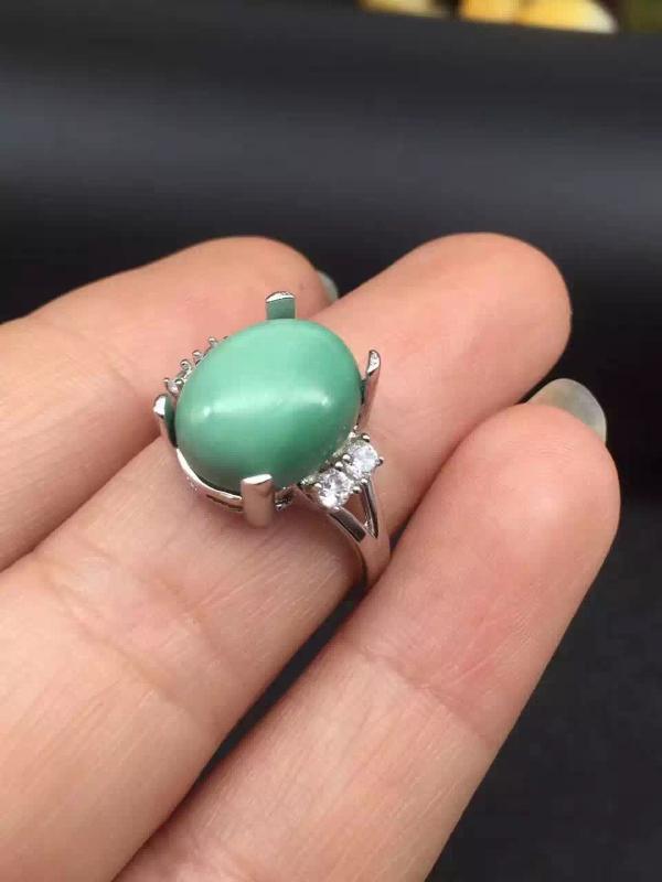 

Engagement Best Gift Turquoise Ring 925 sterling silver Fine jewelry Natural and Real Turquoise Ring
