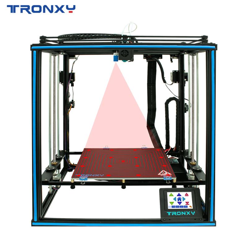 

2020 Newest Upgraded TRONXY X5SA-2E 3D Printer Ultra-quiet Driver CoreXY Stable Structure Auto level Dual Titan Extruders Print