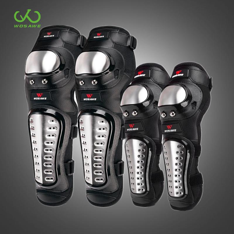 

WOSAWE Motorcycle Knee Pad Downhill Protective Gear Guards Hard Shell Motocross Snowboard Roller Hockey Elbow Body Protector