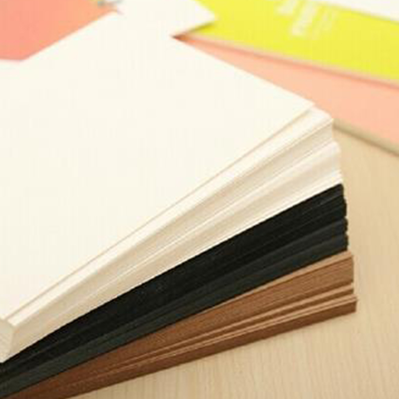 

20PCS Blank Greeting Card Kraft Paper Postcard Vintage Blank Postcards DIY Hand Painted Graffiti Message Card GHS99