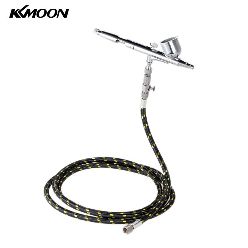 

KKmoon Professional Gravity Feed Double Action Airbrush Set with Hose for Art Painting Tattoo Manicure Spray Model Air Brush