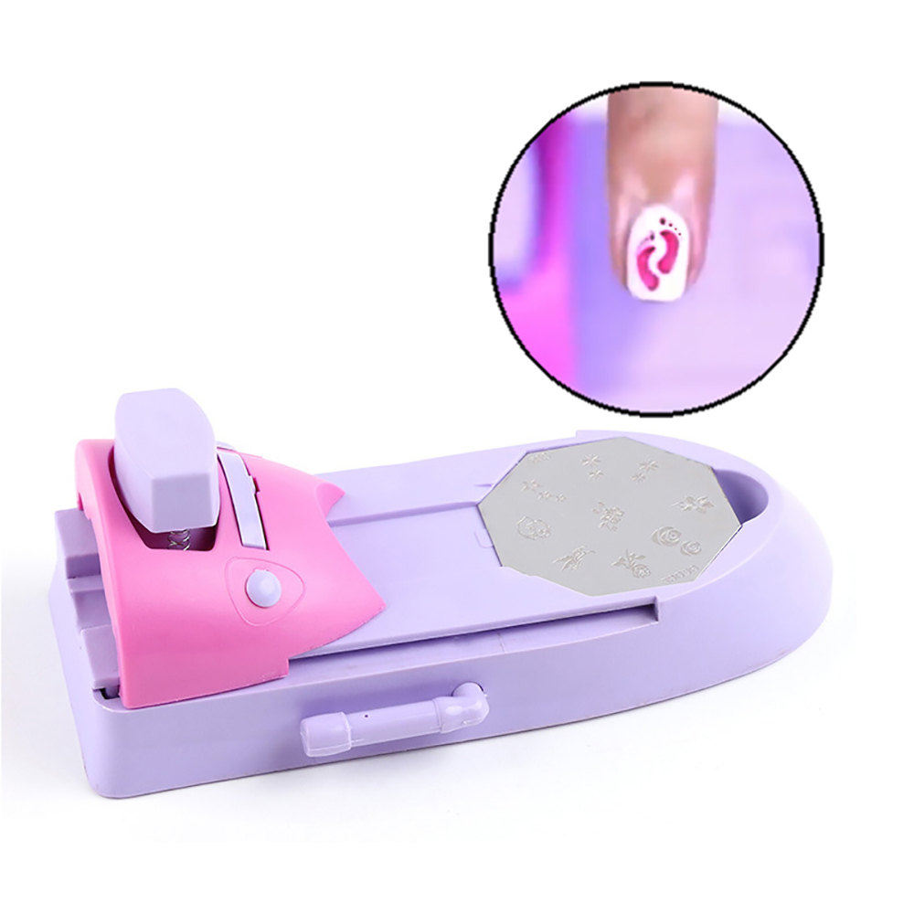 DIY Portable Nail Printer Art Stamping Tool Nail Polish Decoration