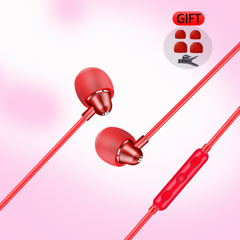 

3.5mm/TYPE-C Wired In-Ear With Mic Earpiece Comforted Earbud Volume Control HIFI Stereo Sport Headset For Sleep