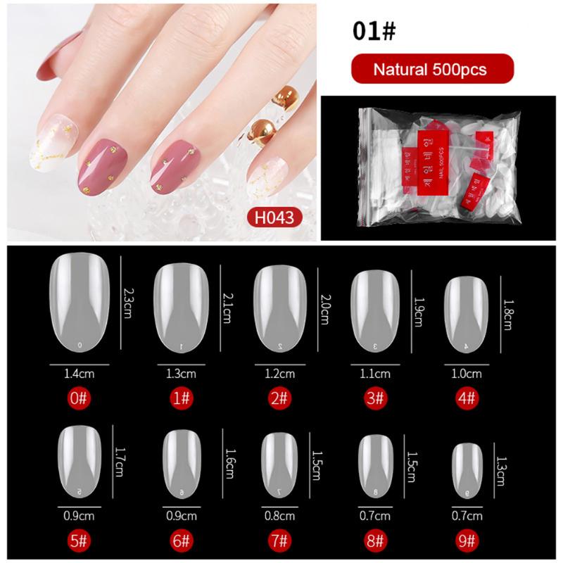 

500pcs Christmas Nail Stickers And Tool Box Manicure Transparent Thickened Pp Grid Clamshell Box10 Grid Jewelry Nail Storage Box
