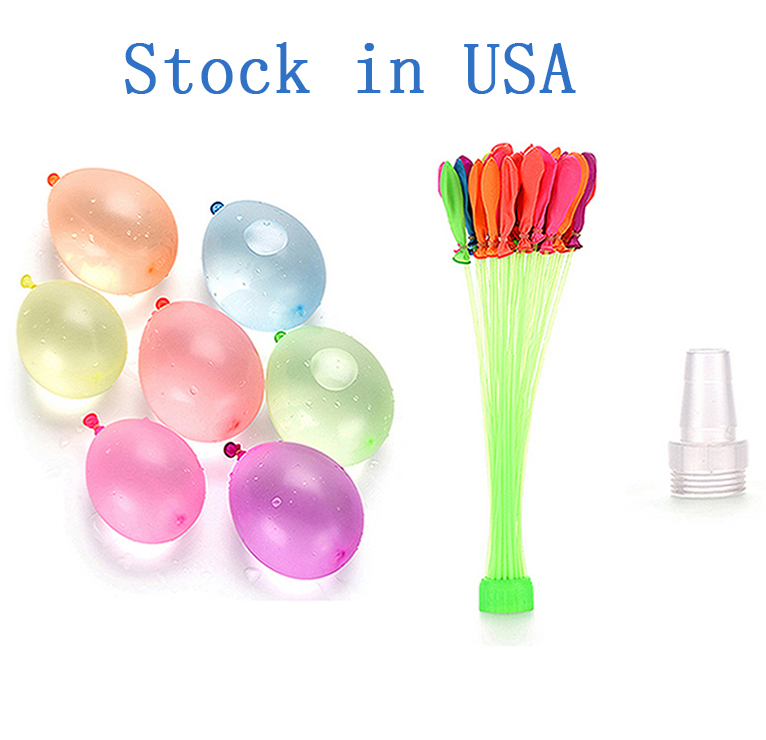 

111pcs Summer Magic Colorful Waters Balloons Beach Party Outdoor Toys Water Bomb Balloon Kid Children Funny Games, Multicolor
