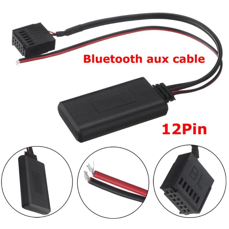 

12V Car Bluetooth Adapter Music Aux Module Cable Stereo AUX-IN for for Focus Fiesta