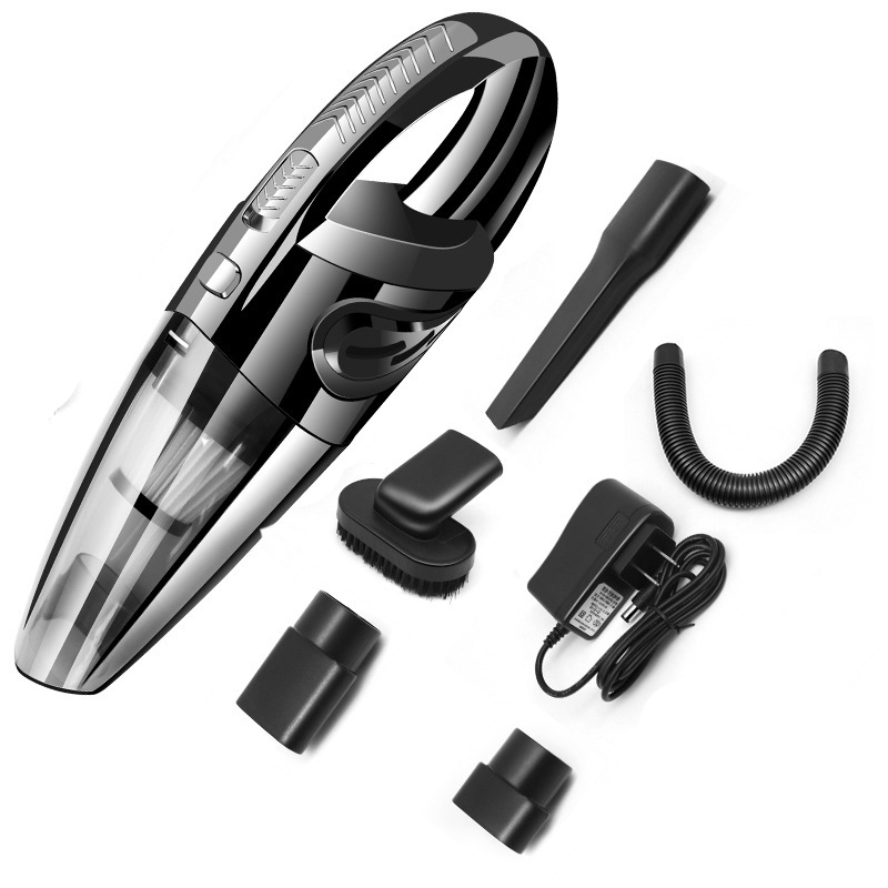 

Portable Mini Car Vacuum Cleaner Wireless Handheld 4800Pa Auto Car Interior Cleaner Home Indoor Mini Vacuum 12V 120W