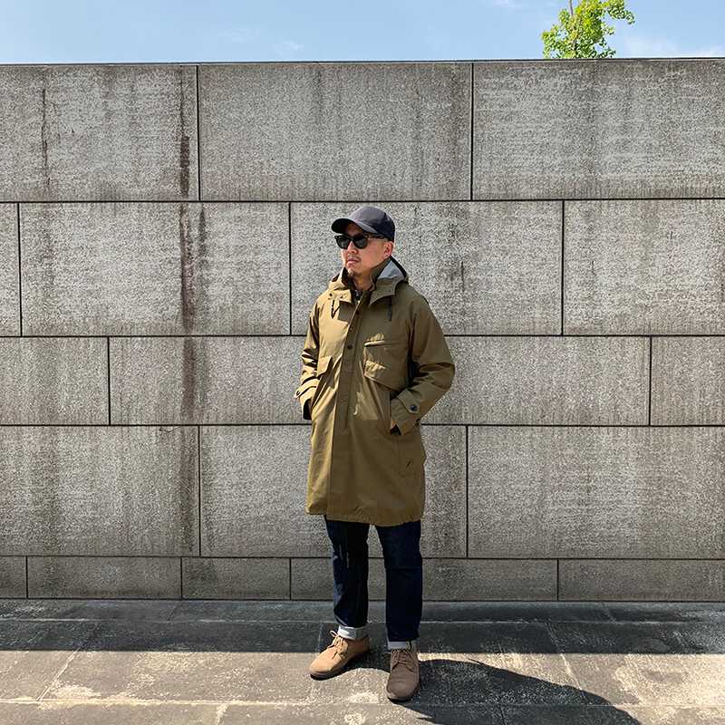 

WHITE FISHTAIL 2020 New Men'S Trench Fashion Coat High-Quality Men'S Long Lapel Windbreakers Brand Clothing, Green