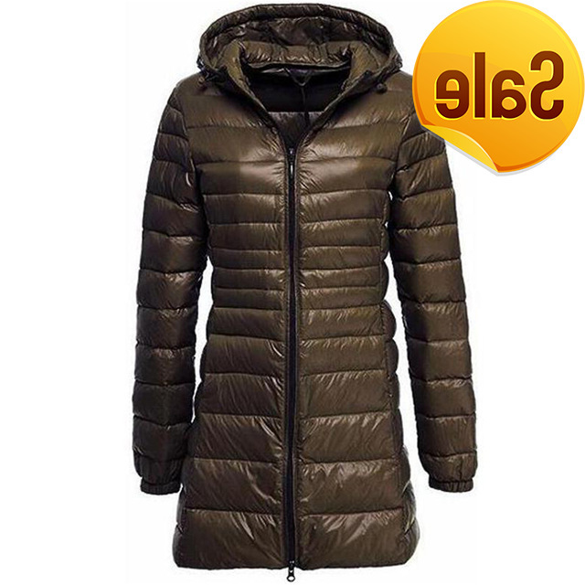 

women down 2020 white winter jacket long coat women padded jacket with hood, Beige
