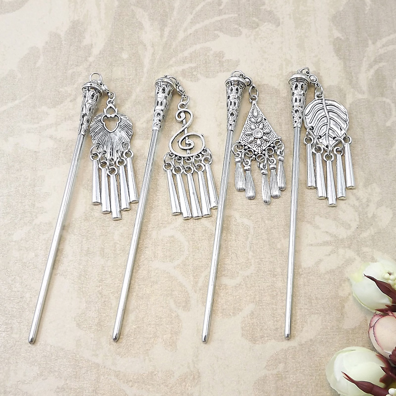 

1PCS Hair Stick Hairpins Headwear Vintage Ancient Hairpin Natural For Women Japanese Hairpin Wood Chinese Hair Stick