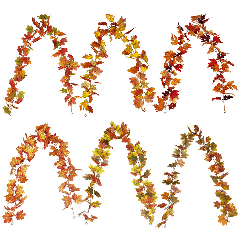 

175CM Cheap Vine Artificial Plants Home Decor Accessories Wedding Decorative Flowers Scrapbooking autumn decoration