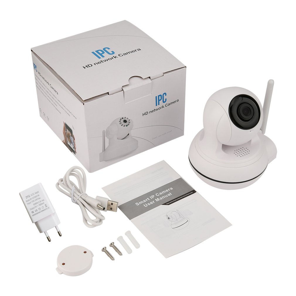 

Smart IP Camera Wi-Fi Network Surveillance Camera Wireless Baby Monitor for Privacy Security of Indoor Shop Use Homeuse