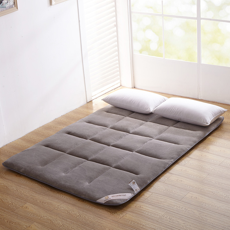 

Thicken velvet mattress bed tatami mat is student dormitory single double 1.5m 1.8 m bed raft