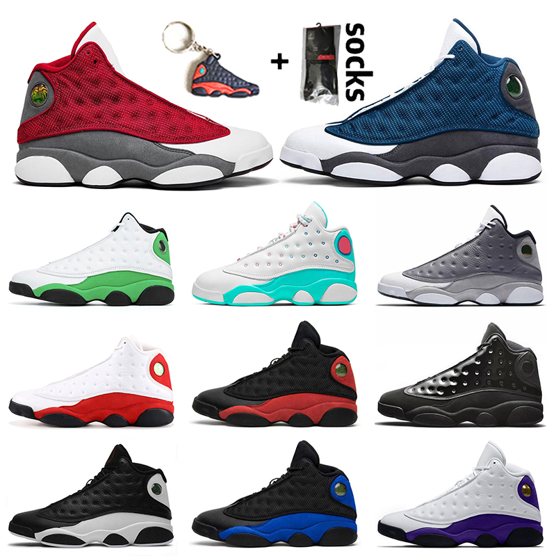 

2021 Jumpman 13 Red Flint 13s Women Mens Basketball Shoes Soar Green Pink Chicago Hyper Royal 13 Bred Lucky Green sneakers mens trainers, #19 melo class of 2002 40-47
