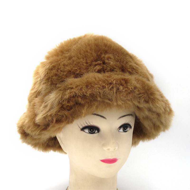 

2020 Women's Winter Hat Newest Solid Color Fashion Simple Temperament Warm Ears Fur Winter Hat New Fashion Warm Headdress