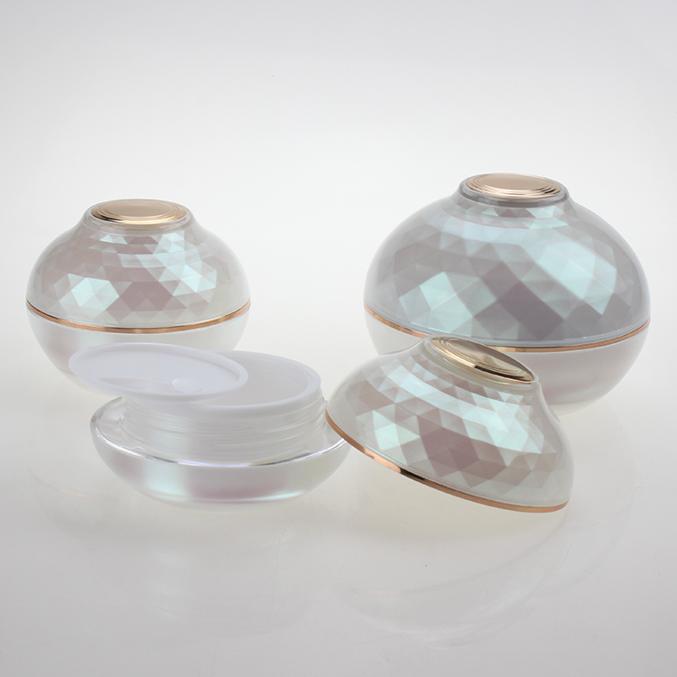 

Face Cream Acrylic Container,Light Pink 50 g Cosmetic Jar