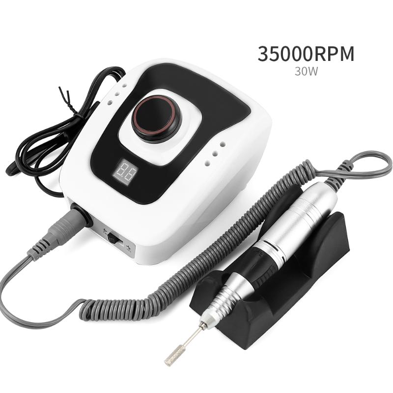 

30W 35000RPM Electric Nail Drill Manicure Machine Set for Nail Pedicure Machine Fingernail Drill Equipment Manicure Tools