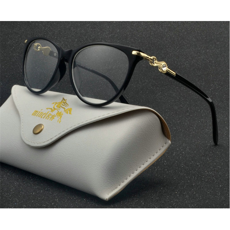 

Anti Blue Reading Glasses Men Women Ultralight Blue Light Blocking Eyewear Female Reading Eyeglasses Prescription with box FML, White;black