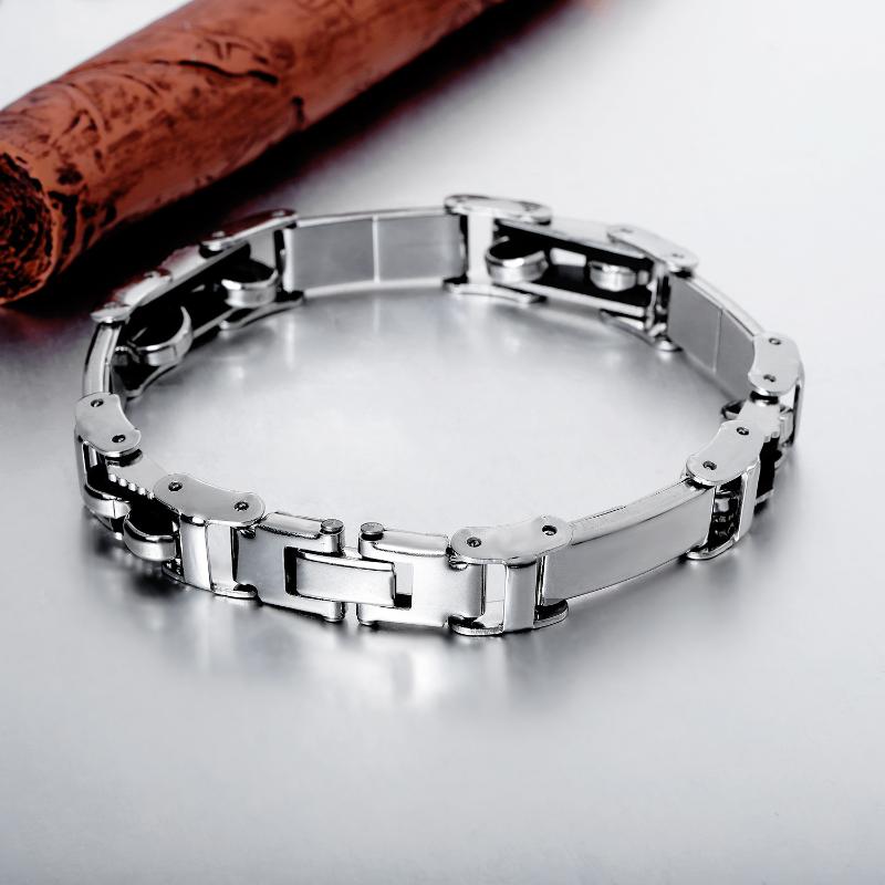 

Fashion Titanium Steel Bracelet Hip hop Locomotive Bracelet