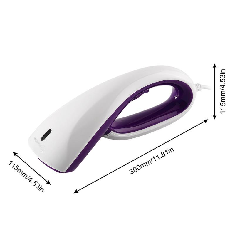 

Handheld Garment Steamer Portable Lightweight 1000W US Plug Ironing Machine for Travel Trip and Home Clothes Steam Brush <0.8L