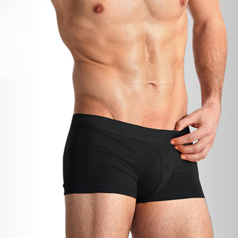 

2 PCS Men Boxers Plus Size Cotton Thin Breathable Comfortable Pouch Stretch -MX8, As pic