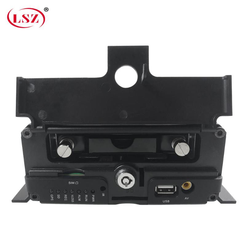 

LSZ factory direct remote monitoring 4g gps wifi mdvr support docking two-way intercom audio and video 8-channel hard disk host