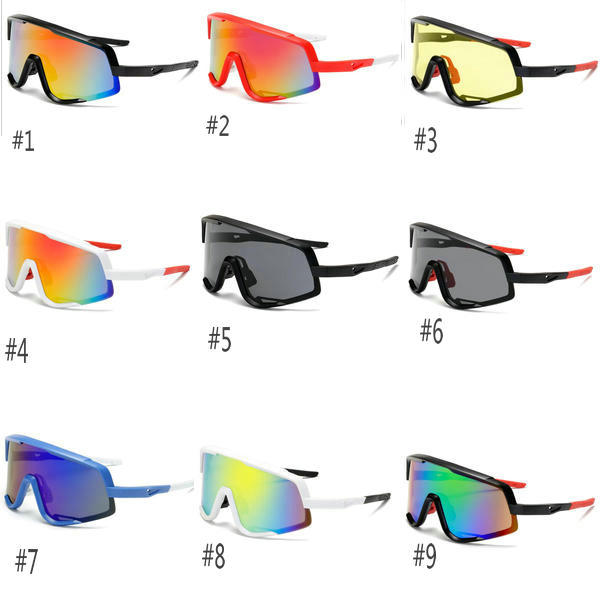 

Lowest price 10pcs/lot Sunglasses Men's Outdoor Sport sunglasses Google Glasses picture Show free shipping 9color can choose .