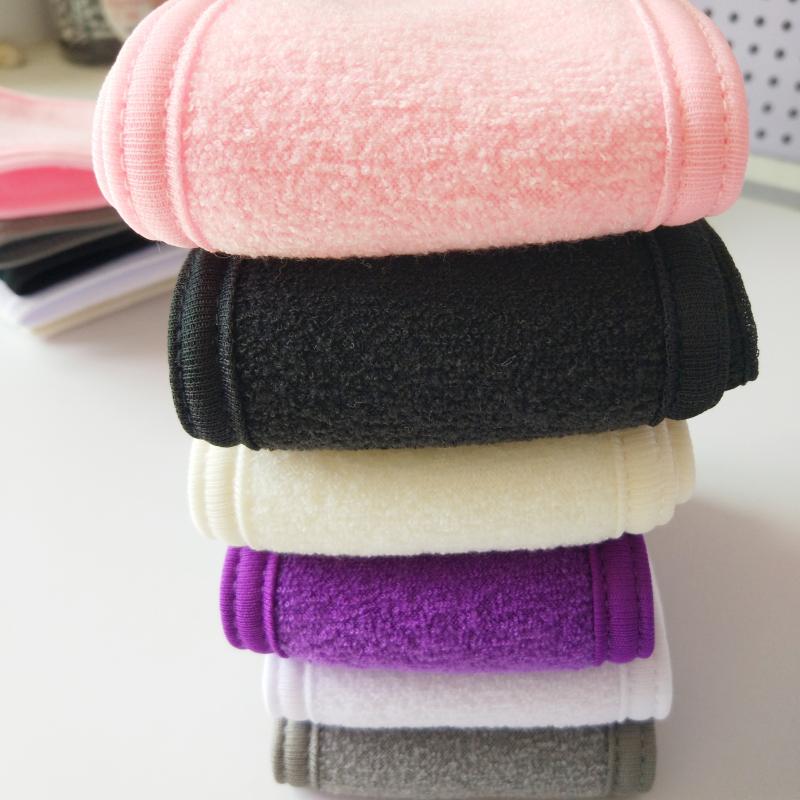 

1 pc hot sale high quality adjustable spa head band 10 colors available Towel, Black