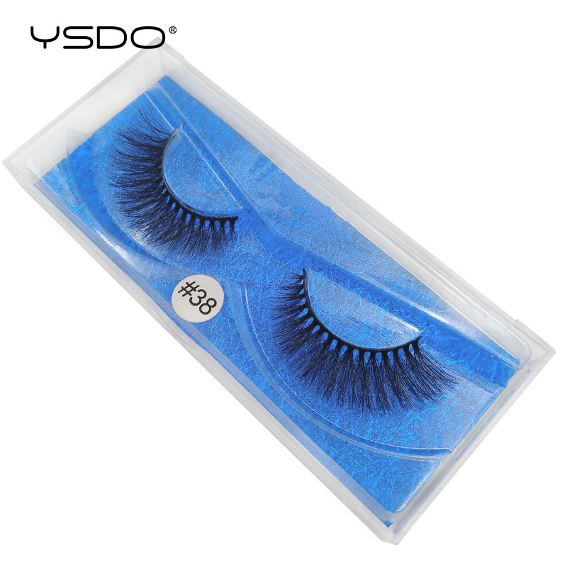 

YSDO 3d mink lashes natural eyelashes hand made false lashes full strip 1 pair mink eyelashes makeup dramatic