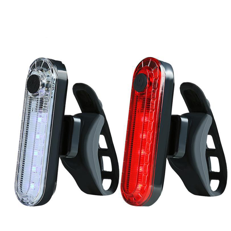 

2020Bike Safety Warning Light Bicycle LED Waterproof Taillight USB Charging Night Riding Warning Light NEW