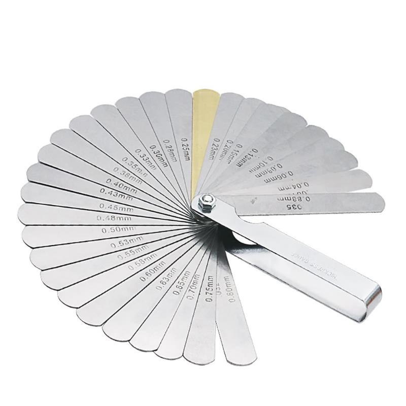 

32PCS Blades Universal Thickness Gage Set Metric Guage Stainless Steel Feeler Gauges High Accuracy Gap Measuring Tool