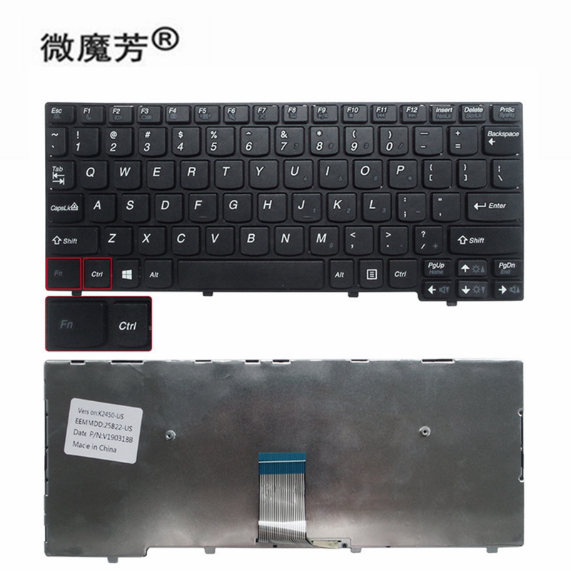 

NEW Keyboard for Lenovo K20-80 K20-30 K20-70 K20-40 45 K20-35 75 K2450 K21-80 US laptop keyboard