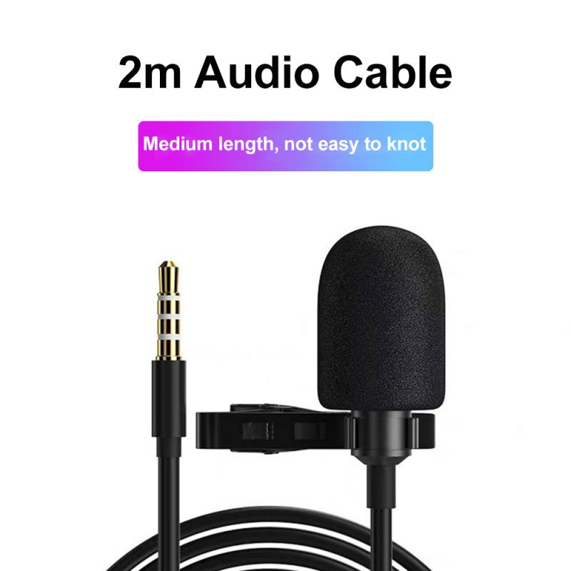 

Mini Type C Lapel Multifunctional Lavalier Clip-on Recording Microphone Mic for Huawei P10/20 Android Smartphone USB Microphone
