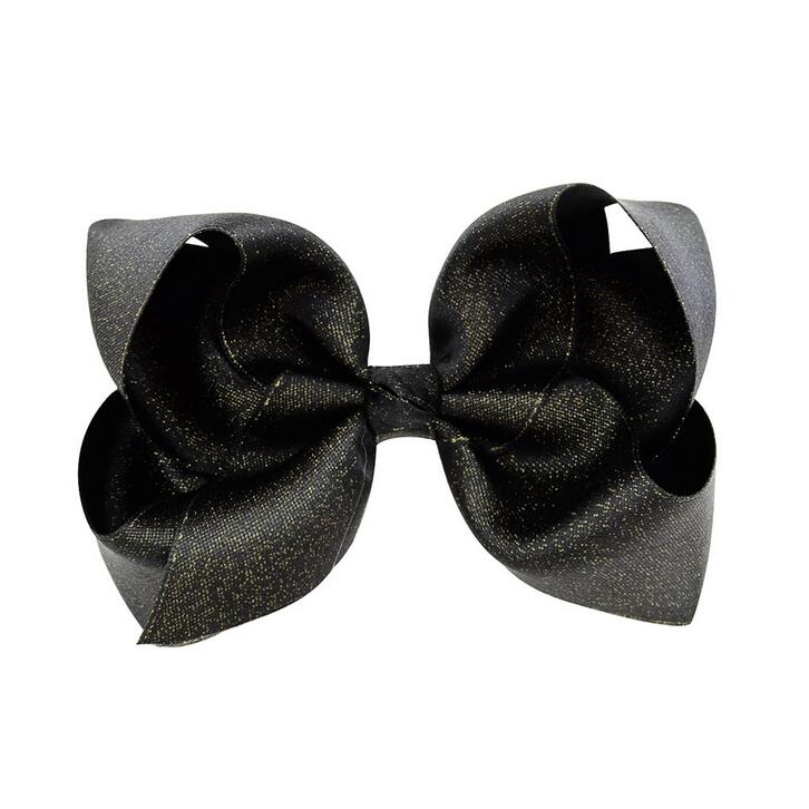 

120pcs DHL Free Shipping Gliter Ribbon Hairbow Boutique Hairbow
