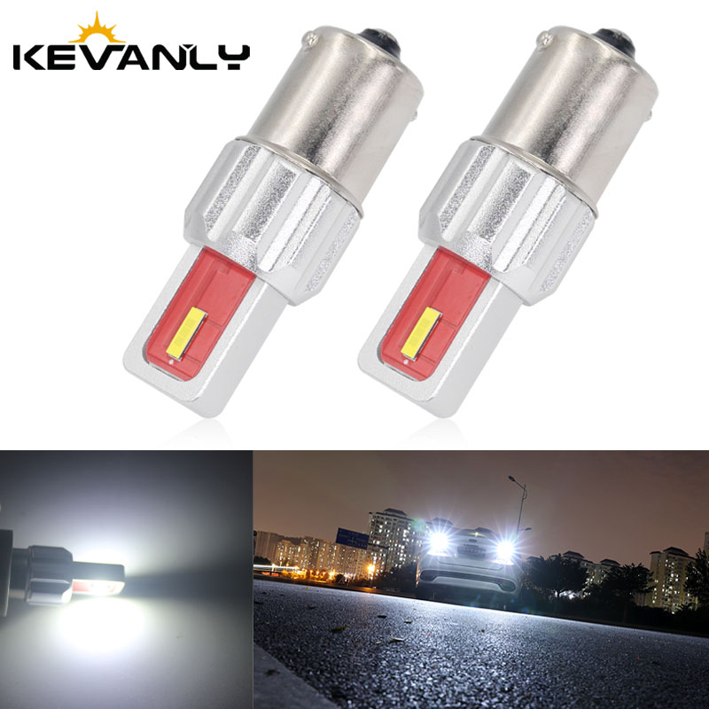 

2PCS CANBUS 1156 BA15S P21W BAU15S PY21W 1157 BAY15D 7443 7440 W21W W21/5W T15 T16 W16W CSP 2SMD Car Turn Signal Reverse Lamp, As pic