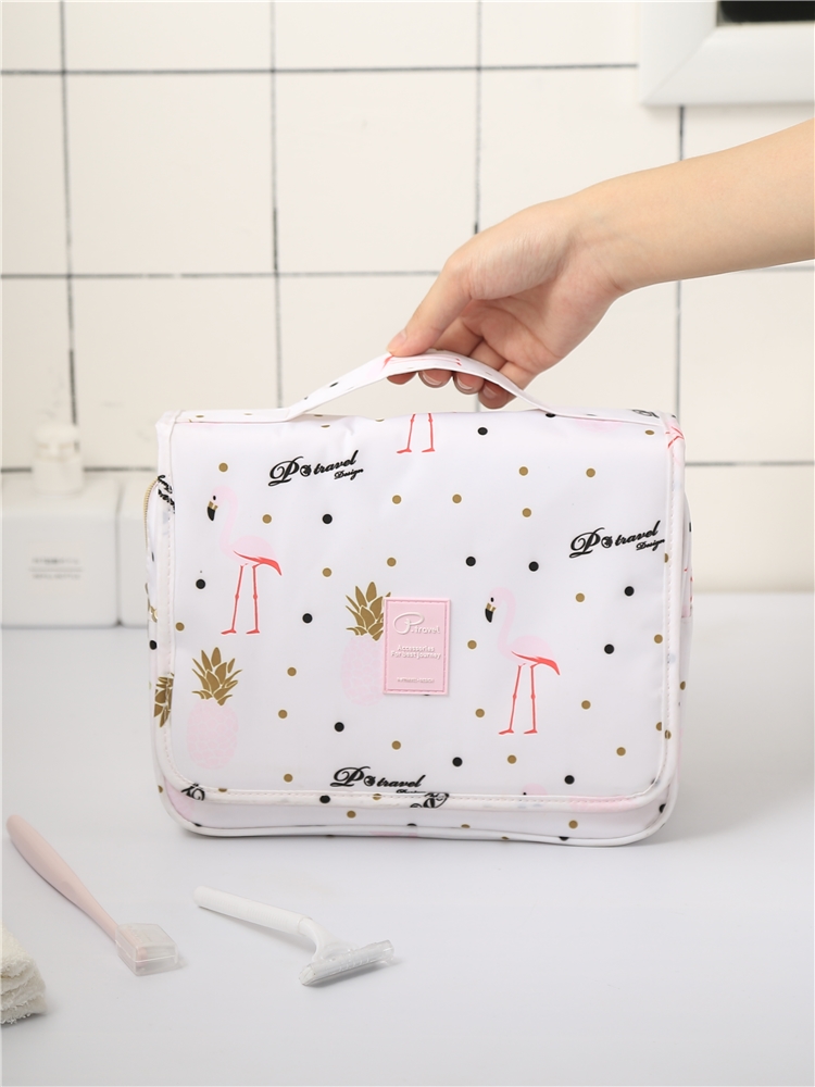 

Travel outdoors portable storage bag Makeup toiletry bag Travel kit female business trip male large capacity, Dark grey