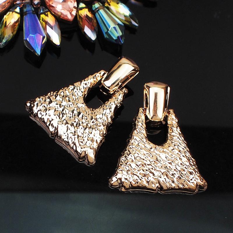 

Dangle & Chandelier Vintage Drop Earrings For Women Charm Geometric Statement Jewelry Gold Color Girl Gifts Wholesale UKMOC