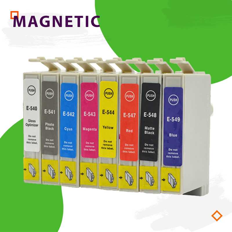 

Ink Cartridge T0540 T0541 T0542 T0543 T0544 T0547 T0548 T0549 inkjet Printer for Stylus Photo R800 R1800 with chip