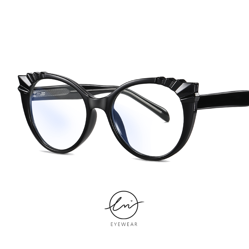 

LM Anti Blue Light Glasses Women Cat eye Blue light Radiation TR90 Computer Protection Gaming Glasses Blocking UV Eyewear