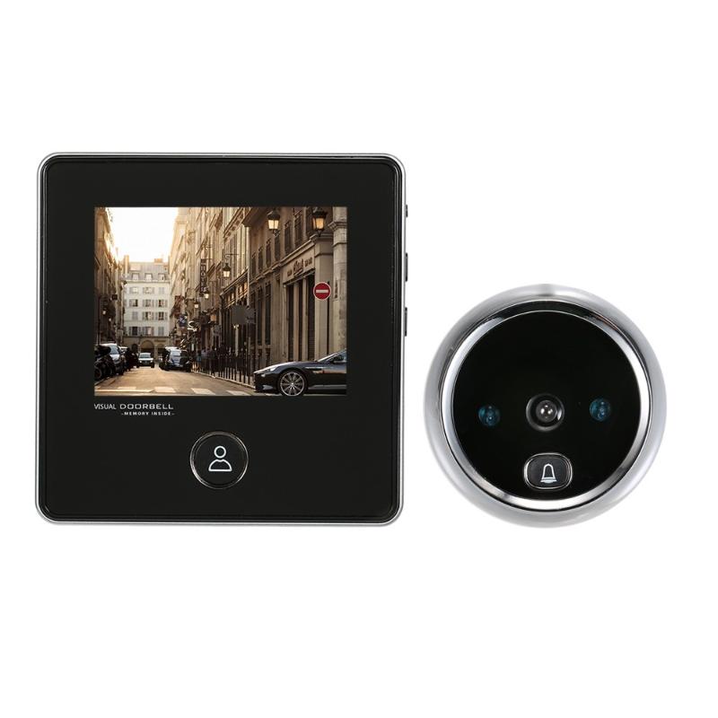 

3" LCD Screen Electronic Door Viewer Bell IR Night Door Camera Photo Recording Digital Viewer Smart Peephole Doorbell