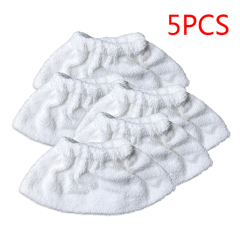 

5pcs Cotton Brush Head Cover For KARCHER SC2 SC3 SC4 SC5 Steam Cleaner Parts For Kitchen Stove Countertop